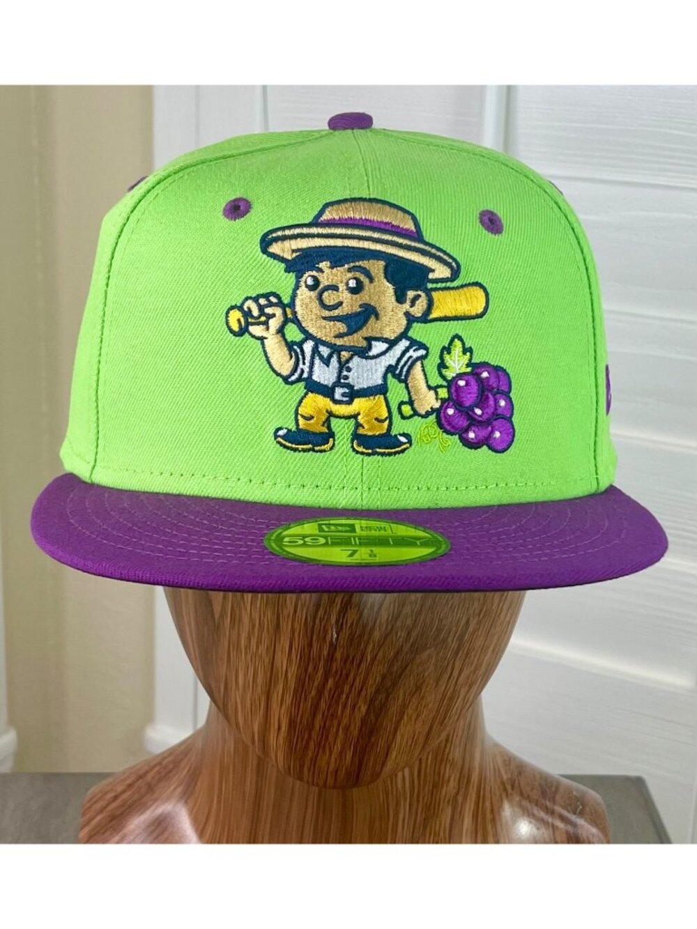 New Era 59Fifty MiLB Viñeros de Tri City Baseball Fitted Hat Size 7 1/8 - NWT